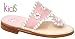 Jack Rogers Miss Navajo Kids Girls Flat Leather Thong Sandals