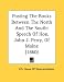 Posting The Books Between The North And The South: Speech Of Hon. John J. Perry, Of Maine (1860)