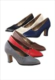 Bijou!™ Leather Twin-Gore Pumps