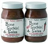 Bone Suckin' Salsa Mixed Pac 1-Hot, 1 Mild