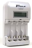Targus Digital TG-LCD2700 AA/AAA Charger with LCD Display with 4 AA 2500 mAh Batteries