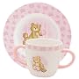 Gund Plate/Cup Porcelain Gift Set Girl