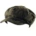 New Herringbone Newsboy Gatsby Driver Cap Hat * Brown Print * Small / Medium
