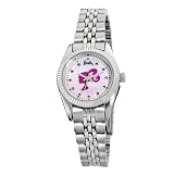 Armitron Women's 3500025 Barbie Crystal Accented Silver-Tone Bracelet Watch