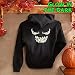 I See You Personalized Glow-In-The-Dark Hooded Sweatshirt