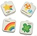 Kotobuki Condiment Containers for Bento Box, Mini, Rainbow and Clover