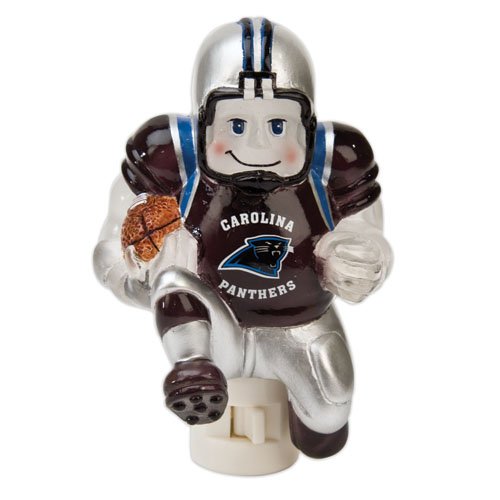 Pack of 2 NFL Carolina Panthers Football Player Night Lights