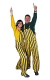 Green Bay Packers Green and Gold Men's Striped Gamebibs