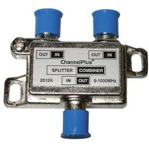 CHANNEL PLUS 2512 DC + IR Passing 2-Way Splitter/Combiner