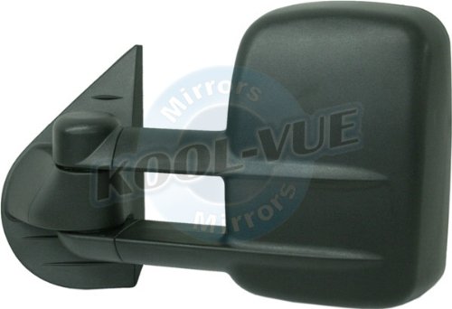 Mirror Driver Side LH 2007-2011 Chevrolet, Silverado 1500, 2500 HD, 3500 HD, GMC Sierra 1500, 2500 HD, 3500 HD, Manual, Non-Heated, Convex, Glass, Manual Folding, Towing/Telescopic, Fits New Body Style
