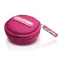 Earbuds Travel Case for JLab JBuds, Pink