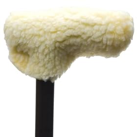 Fleece T handle Cane Grip Cover