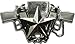 Duo Silver Guns and Star Lighter Belt Buckle (LT-018BR)