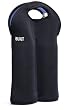 Built Neoprene 2-Bottle Wine Tote, Black