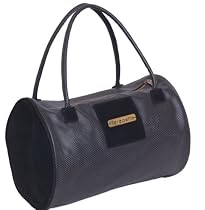 Vegan Handbag "The Dada" - Sexy Chic Meets the Traditional Doctor Bag. Available in Urban Black