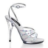Pleaser Shoes WomenOs Envy-546, 5'' Stiletto Heel Wrap Around Strappy Mini-Platform Sandal
