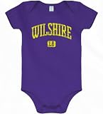 Wilshire LA Baby Onesie by Smash Vintage - Purple, 24M