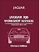 Jaguar XJ6 Workshop Manual Owners Edition (XJ40): Covers All 2.9, 3.2. 3.6 and 4.0 Litre Jaguar and Daimler Saloons