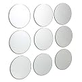 Self Adhesive Floating Mirrors Set of 9