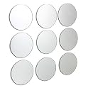 Self Adhesive Floating Mirrors Set of 9