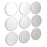 Review Linea  / Self Adhesive Floating Mirrors Set of 9