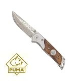 Best sale price for Puma Damascus Folding Knife Thuya. Free Shipping.