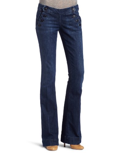 Lucky Brand Womens Sailor Sallie Jean, Pacific Blue Wash, 30