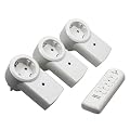 HQ Funksteckdosen Set - 1x FB , 3 x Steckdose 1150W, 5 Kan�le