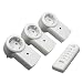 HQ Funksteckdosen Set - 1x FB , 3 x Steckdose 1150W, 5 Kan�le