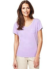 Indigo Collection Pure Cotton Slub T-Shirt