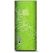 iLuv Thermoplastic Polyurethane Case for iPod nano 5G (Green with Green Flames)
