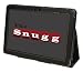 Snugg Samsung Galaxy Tab 10.1 Case, Cover and Flip Stand in Leather with Elastic Hand Strap and Premium Nubuck Fibre Interior (Black) - 10.1 inch version only - From the Creators of the Number 1 Best Selling iPad 2 case