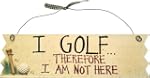 Longridge Novelty Insegna golf