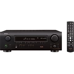 Denon DRA 500 AE Hifi-Receiver ( Aluminium Frontblende, 2 x 95 Watt, RDS ) schwarz