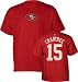 Michael Crabtree Reebok Name and Number San Francisco 49ers T-Shirt - Large