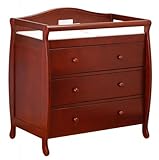 AFG Athena Grace I Changing Table in Cherry