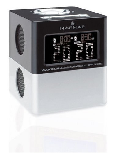 Childrens Toyshop  Electronics : NAF NAF - WAKE UP V2 Gradual Wake Alarm Clock Radio - silver