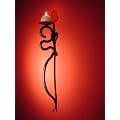 Kerzenhalter Wand einarmig 51 cm hoch