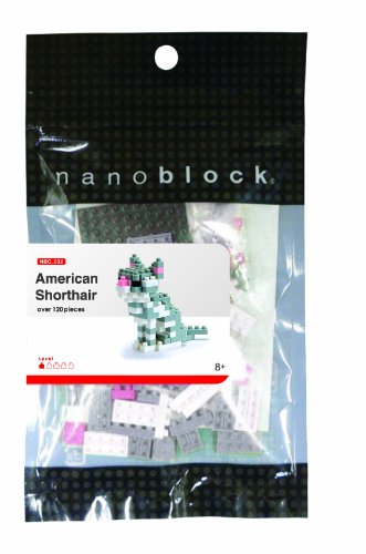 Imagen 2 de Nanoblock: Pet Assortment B: American Shorthair