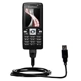 Classic Straight USB Cable for the Sony Ericsson k610m with Power Hot Sync and Charge capabilities - Gomadic Brand w/ TipExchange Technology