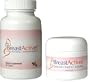 Breast Actives 4 Kits Breast Enhancement Kit by Breast Gain Plus 4 (1-60 Tablet Bottle and 1 Jar of Cream 2 fl oz)