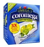 Coromega - Omega-3 Fish Oil Supplement Lemon-Lime Flavor - 30 Packets