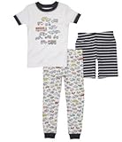 Carters Boy Transportation Themed Snug Fit Three Piece Pajama Set 24 Months