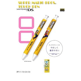 New Super Mario Bros (Twin Pen) Touch Pen Knock (Made in Japan)