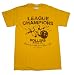 Big Lebowski Bowling League Champions Vintage Style Movie T-Shirt Tee