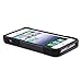 Eagle Cell PHIPHONE5YSTBKBK HypeKick Hybrid Protective Gummy TPU Case with Kickstand for iPhone 5 - Retail Packaging - Black