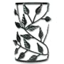 Minuteman SP-10-12 Botanical Pipe Sham 12" Section in Graphite - SP-10-12,