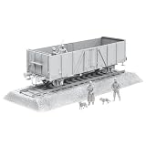 1 35 German Railway Gondola Typ Ommr with Bonus Gun Crew and Mg Gun Plus Accessory,... by Cyber Hobby