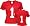Nebraska Cornhuskers Women's -No. 1- Replica Football Jersey - Small