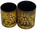 Best Most Simple Practical Useful Gifts - 10 Ladies Tea Time Button Bin Waste Baskets (Set of 2)